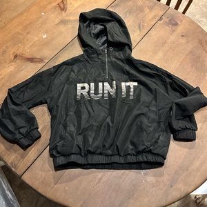 Crop Half Zip windbreaker